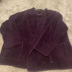 Womens Plum Sleep Jacket